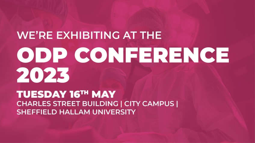 We are exhibiting at the OPD Conference 2023 held at Sheffield Hallam University on the 16th May