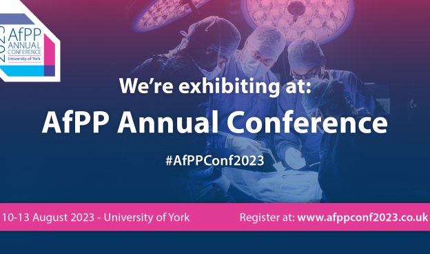 We are exhibiting at the AfPP Annual Conference 2023