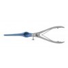 Killian Nasal Speculum with Adjustable Screw to hold blades in the open position Blade Length 50mm with Nylon Coating, Overall Length 185mm