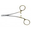 Parkhouse Combined Scissors/Needle Holder Right Hand Tungsten Carbide Jaws, Serration Pitch 0.4mm for Suture Size 3/0 to 6/0, Overall Length 145mm