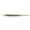 Micro Dressing/Suture Forceps Straight 6mm x 0.4mm Diamond Coated Jaw, Overall Length 150mm
