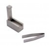 Cottle Cartilage Block Crusher with clip, Block Size 65mm x 30mm. 16mm width anvil