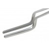 Resano Bowel Clamp Curved to Right 1 x 2 Debakey, Atraumatic Jaw, Overall Length 305mm