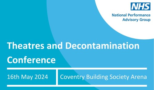 We are exhibiting at the Theatres and Decontamination Conference 2024