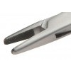Derf Needle Holder Tungsten Carbide Jaws, Serration Pitch 0.4mm for Suture Size 3/0 to 6/0, Overall Length 120mm