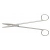 Cartilage Scissors Straight Blunt Pointed Blade with One Serrated Edge 180mm