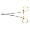 Mayo Hegar Needle Holder Tungsten Carbide Jaws, Serration Pitch 0.5mm for Suture Size 5 to 4/0, Overall Length 125mm