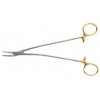 Stratte Needle Holder Tungsten Carbide, Serration Pitch 0.5mm for Suture Size 5 to 4/0, Overall Length 230mm