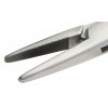 Crilewood Needle Holder Tungsten Carbide Jaws, Serration Pitch 0.4mm for Suture Size 3/0 to 6/0, Overall Length 150mm