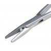 Bozemann Needle Holder Tungsten Carbide Jaws, Serration Pitch 0.5mm for Suture Size 5 to 4/0, Overall Length 230mm