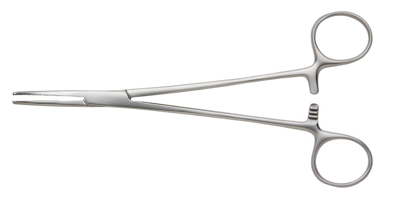 Sawtell Artery Forceps Curved with Partly Serrated Jaws 180mm - Bolton Surgical