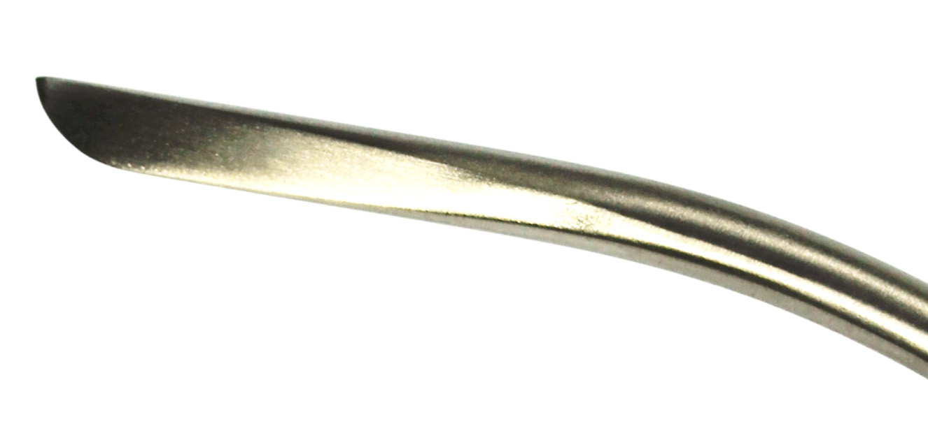 Redon Guide Needle (Char 8) Strong Curve with Knife Tip - Bolton Surgical