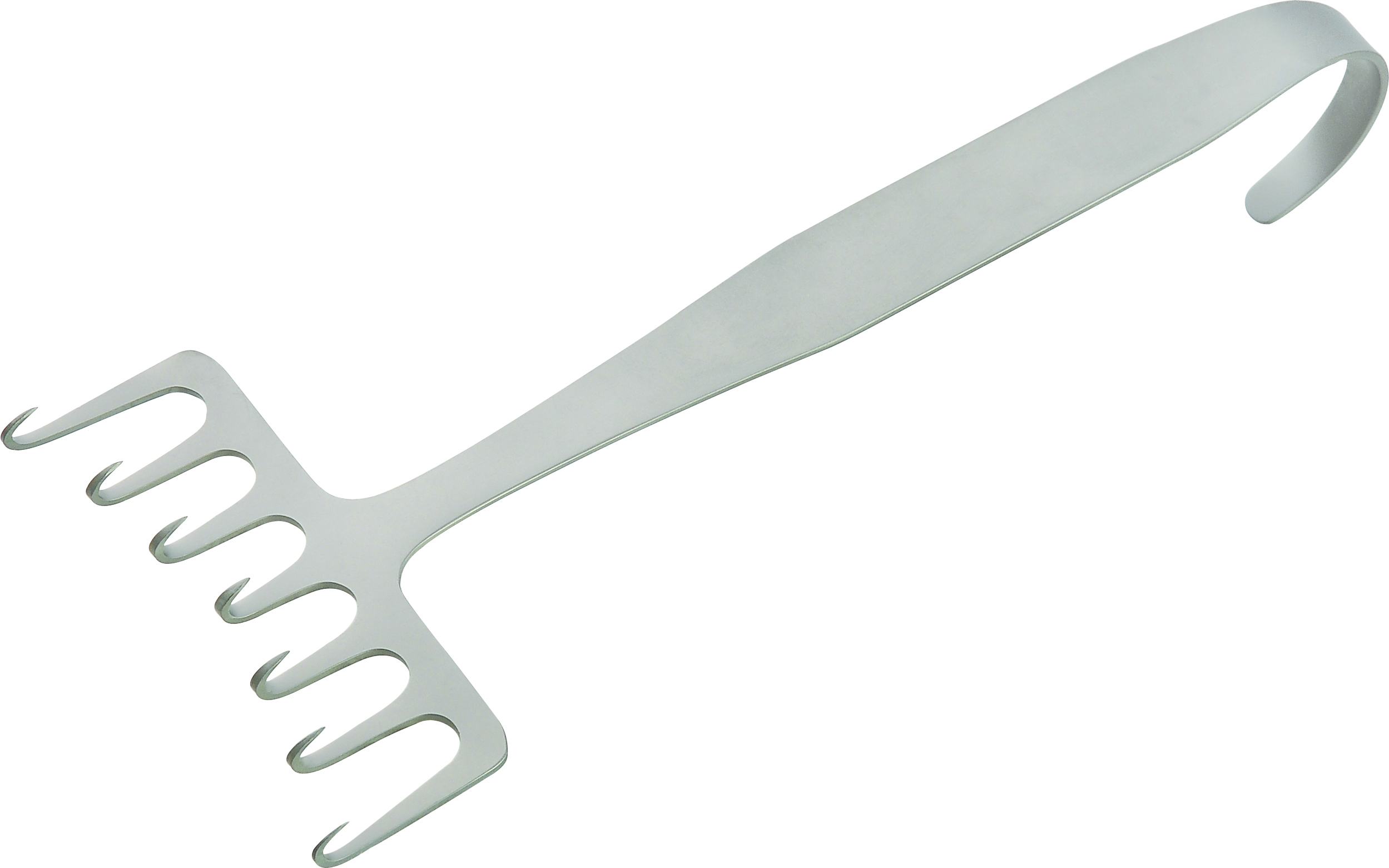 Coronal Lift Retractor 6 Prong 150mm Wide Length 210mm - Bolton Surgical