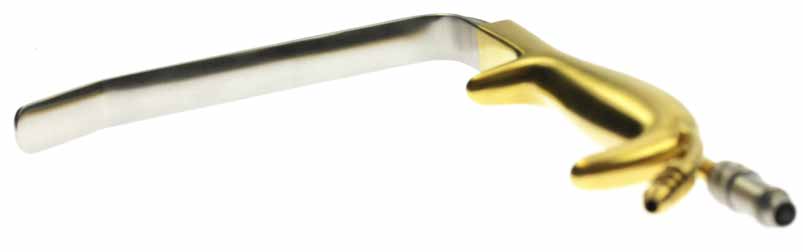 Ferreira Breast Retractor with Built In Fibrelight & Suction Tube - Bolton Surgical