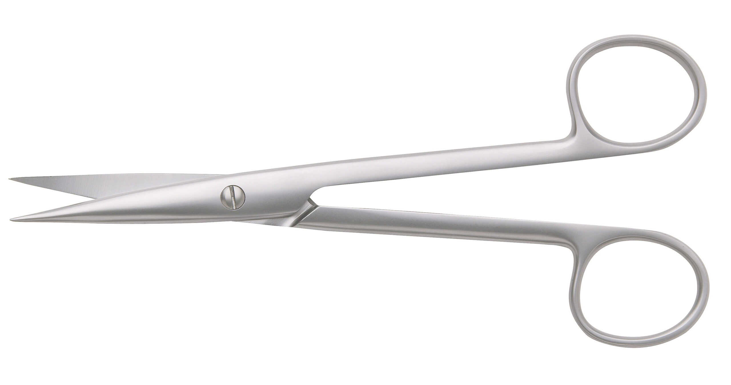 Leeds Pattern Scissor Curved with Sharp Pointed Blades 140mm - Bolton Surgical