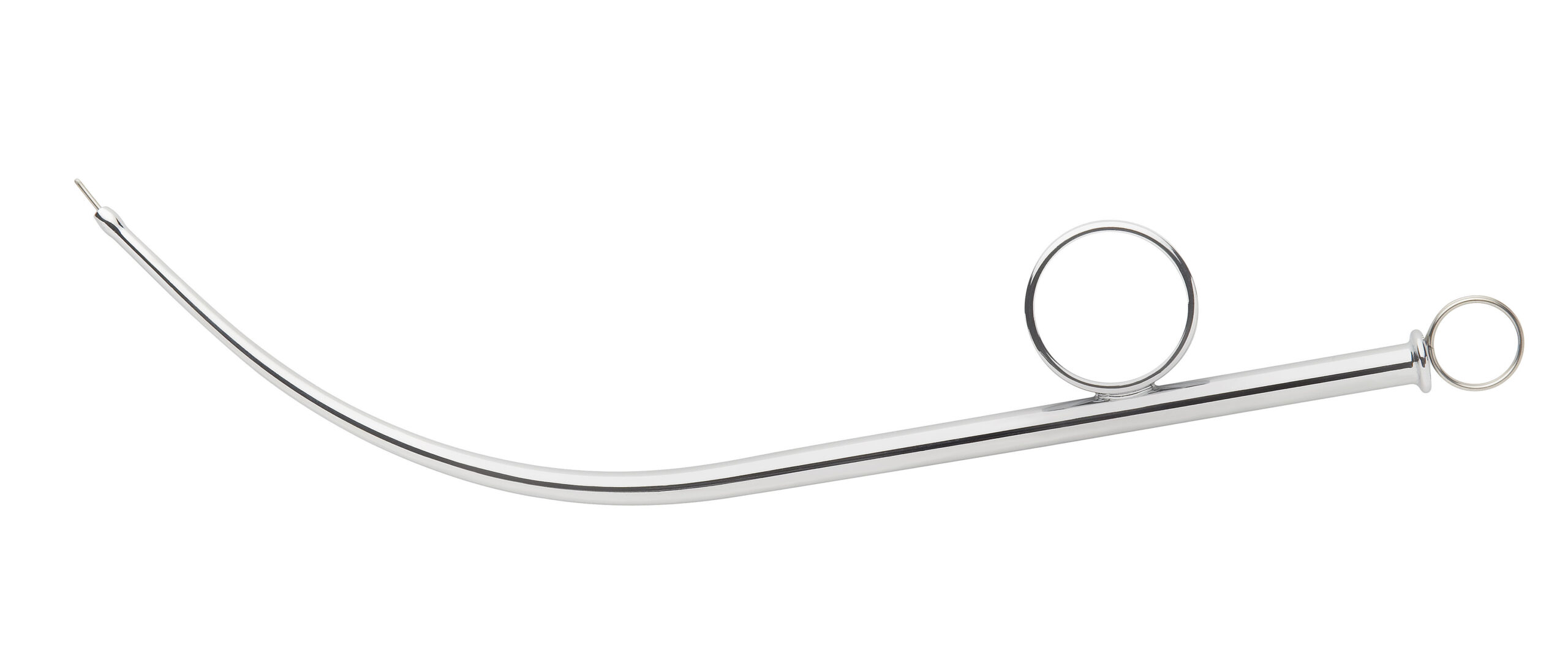 Kilner Suction Tube Tapered with Finger Ring and Stilette Overall Length 210mm - Bolton Surgical