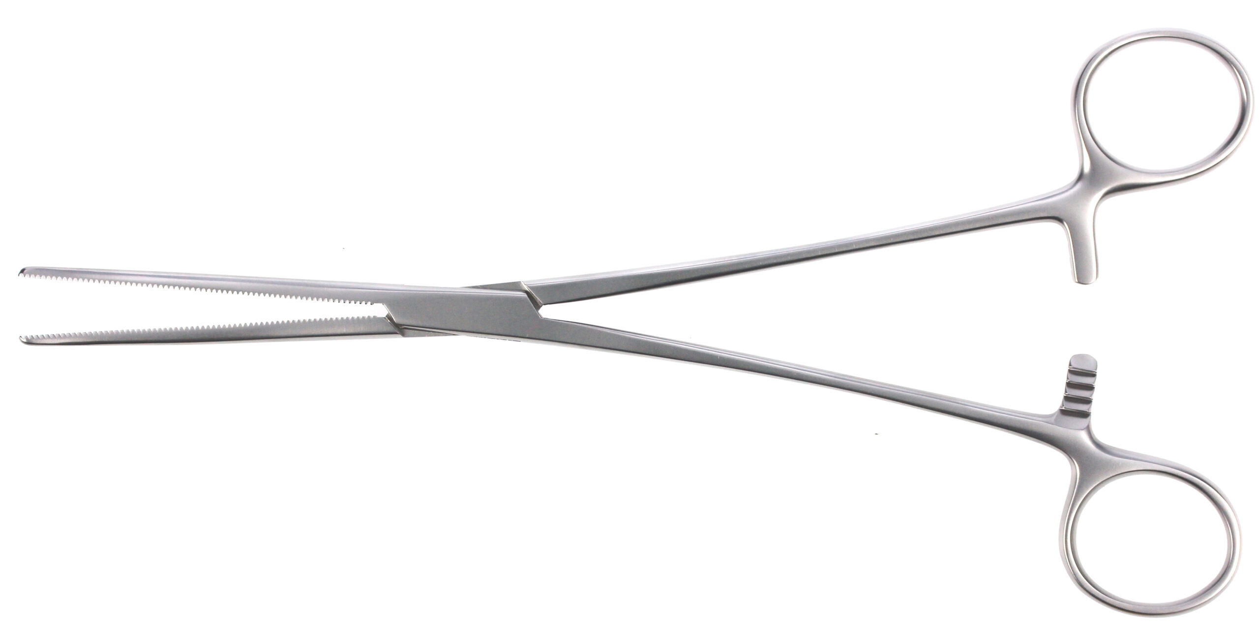 Crafoord Artery Forceps Curved Fully Serrated Jaws 240mm - Bolton Surgical