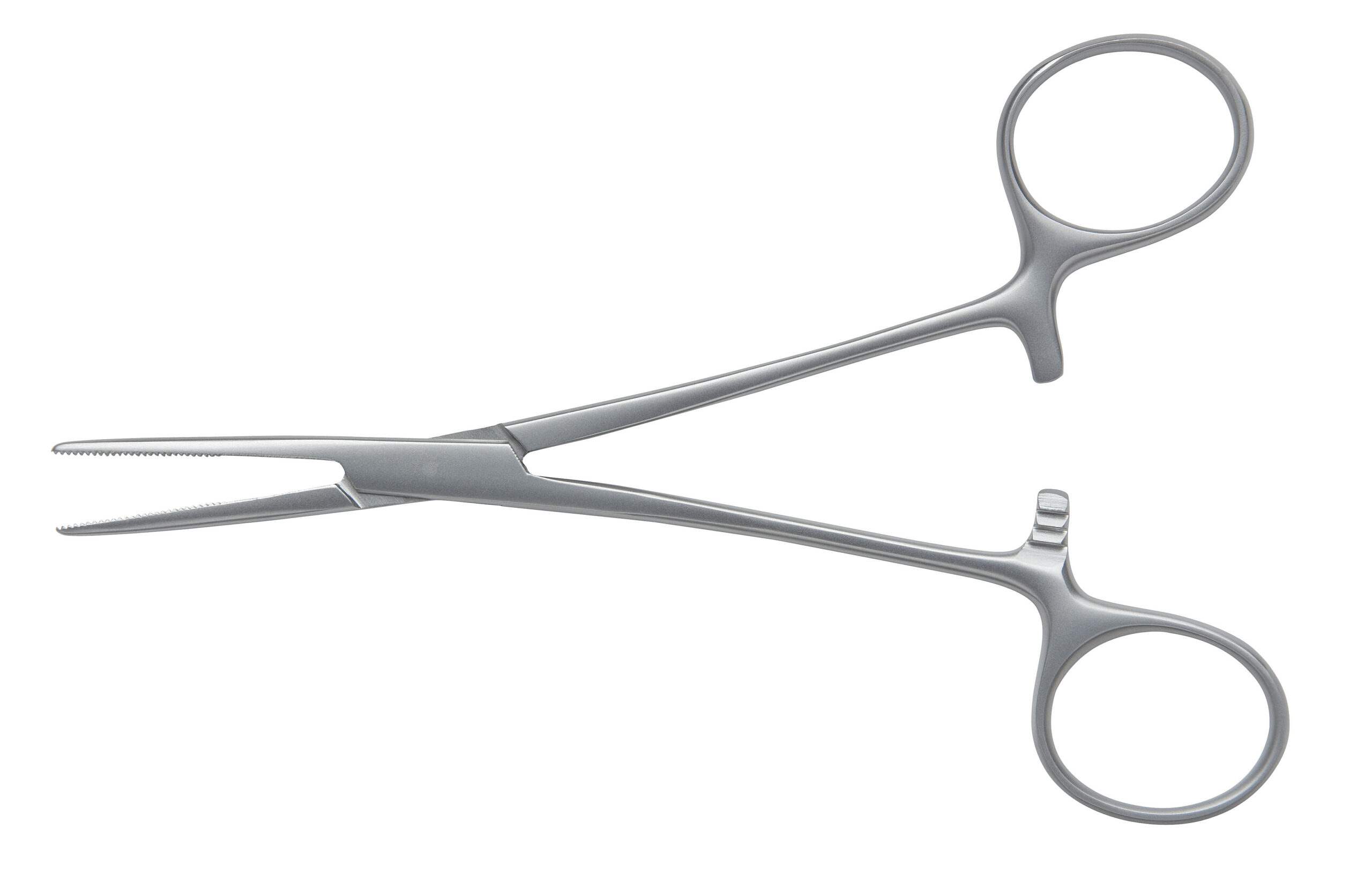 Kelly Artery Forceps Straight with Partially Serrated Jaws - Bolton Surgical