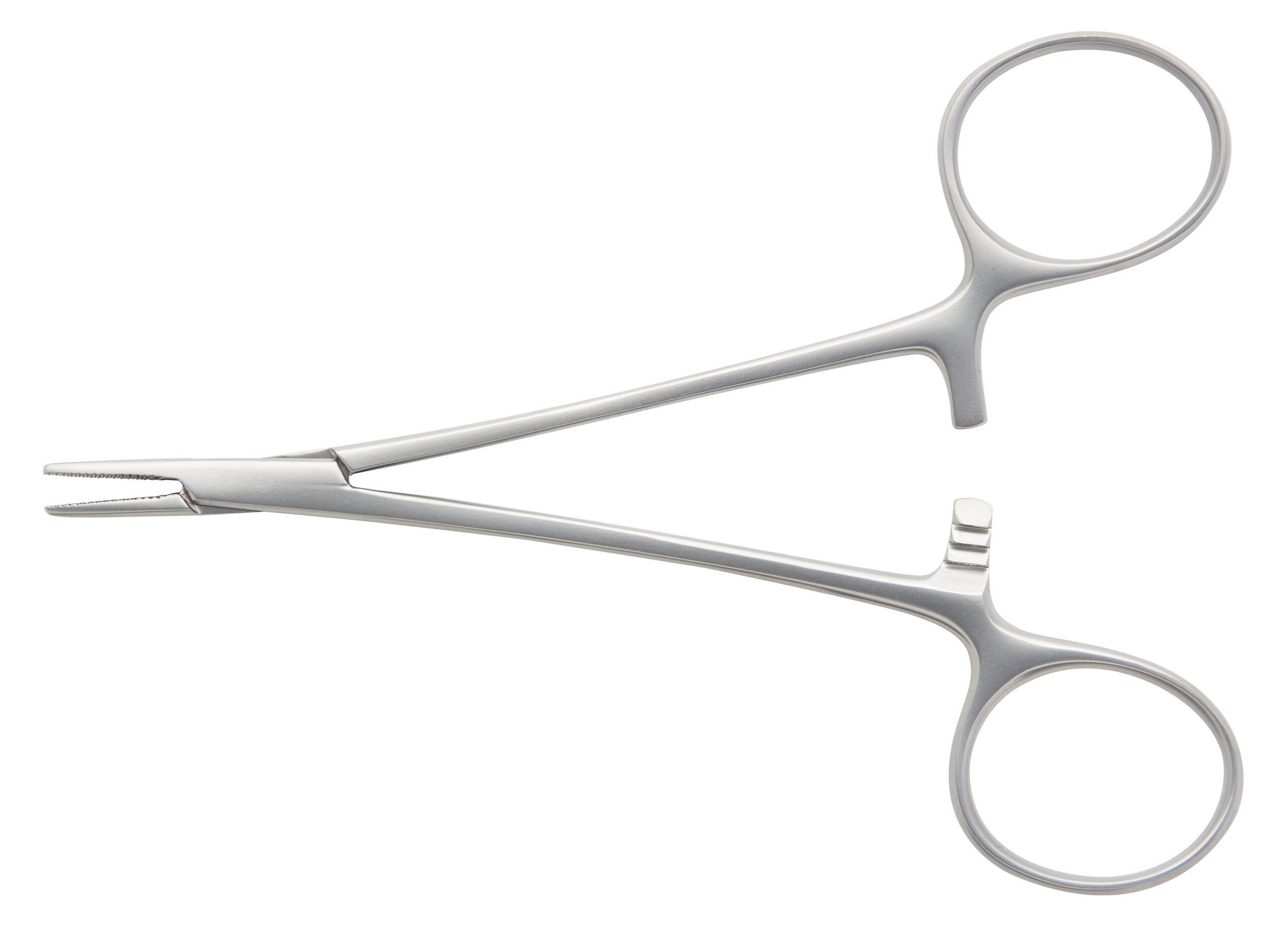 Fry Needle Holder with Serrated Jaws 125mm - Bolton Surgical