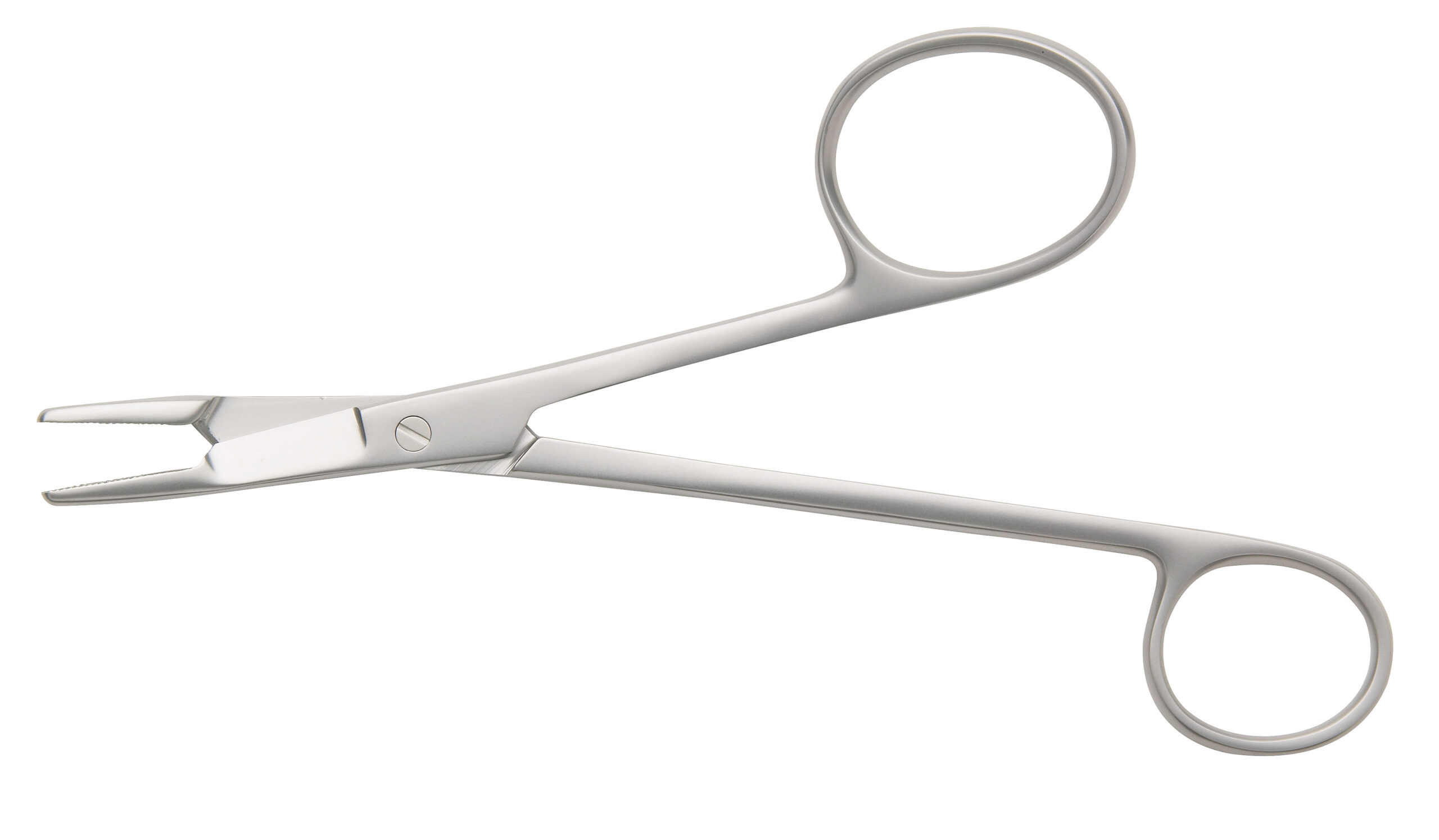 Gillies Combination Needle Holder & Scissor Right Hand Serrated Jaws 160mm - Bolton Surgical