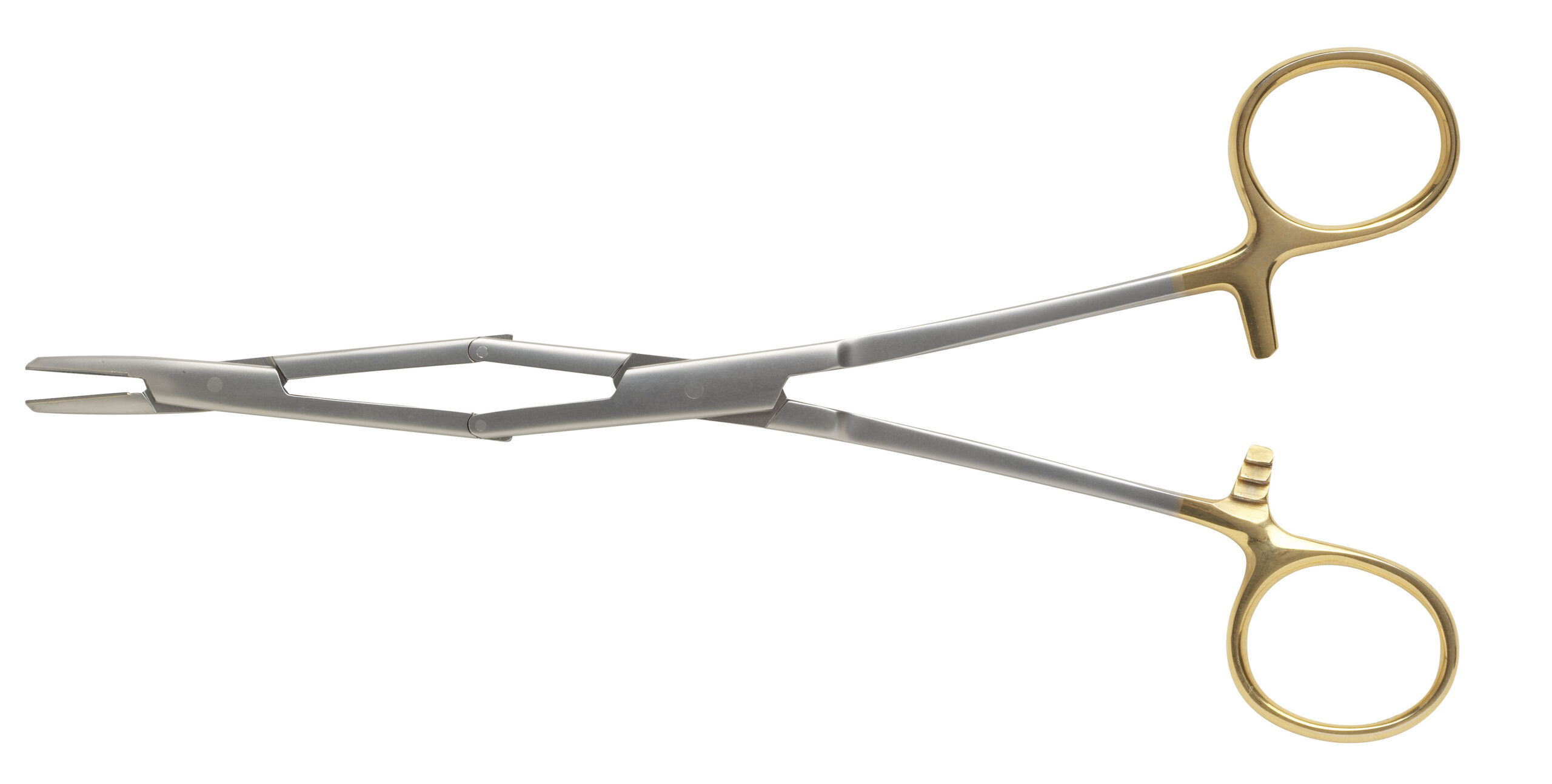 Naunton Morgan Needle Holder with Tungsten Carbide Jaws Converse Action - Bolton Surgical