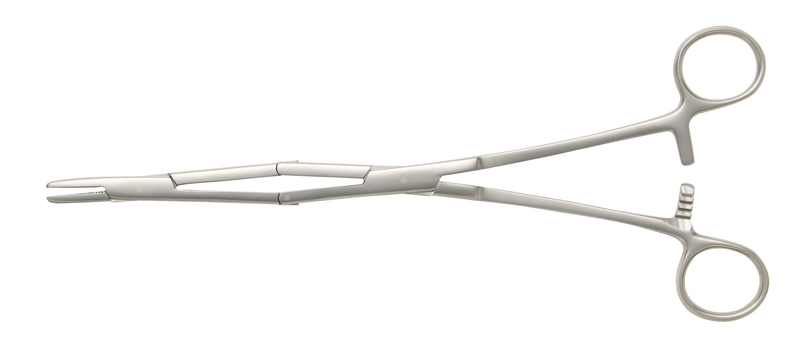 Naunton Morgan Needle Holder Serrated Heavy Pattern 250mm - Bolton Surgical