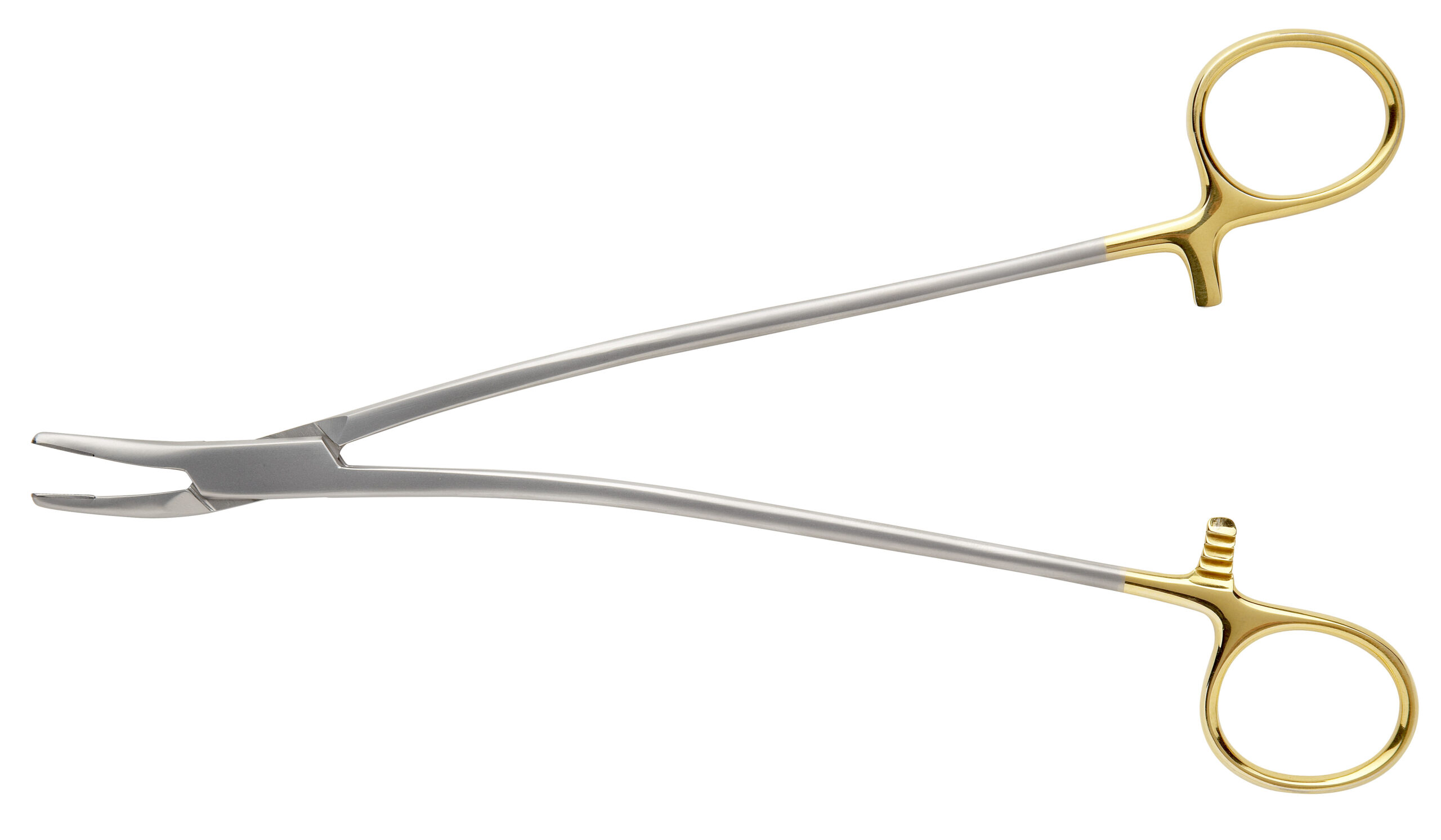 Stratte Needle Holder with Tungsten Carbide Inserts - Bolton Surgical