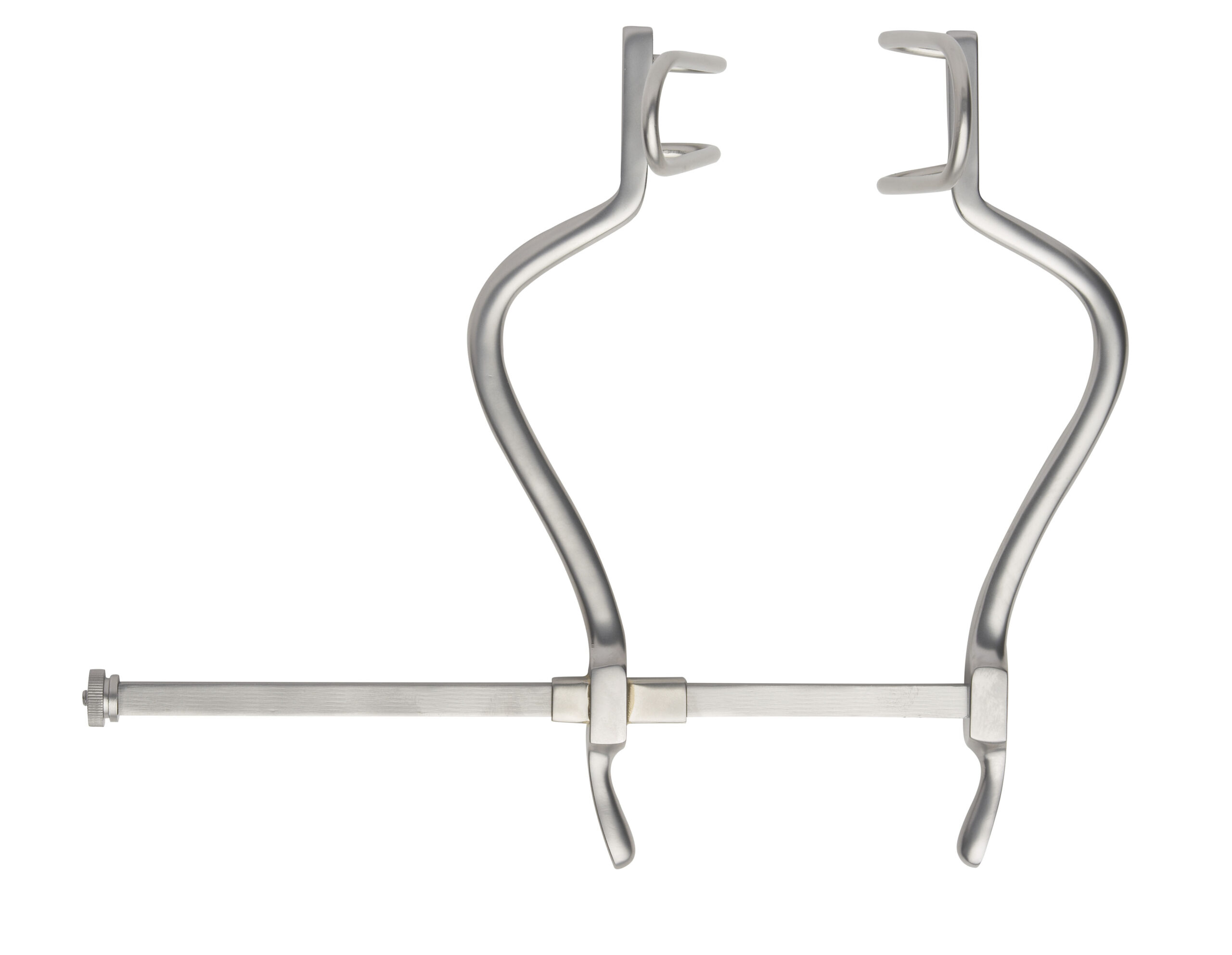 Gosset Retractor Curved Arms with Fixed Lateral Blades - Bolton Surgical
