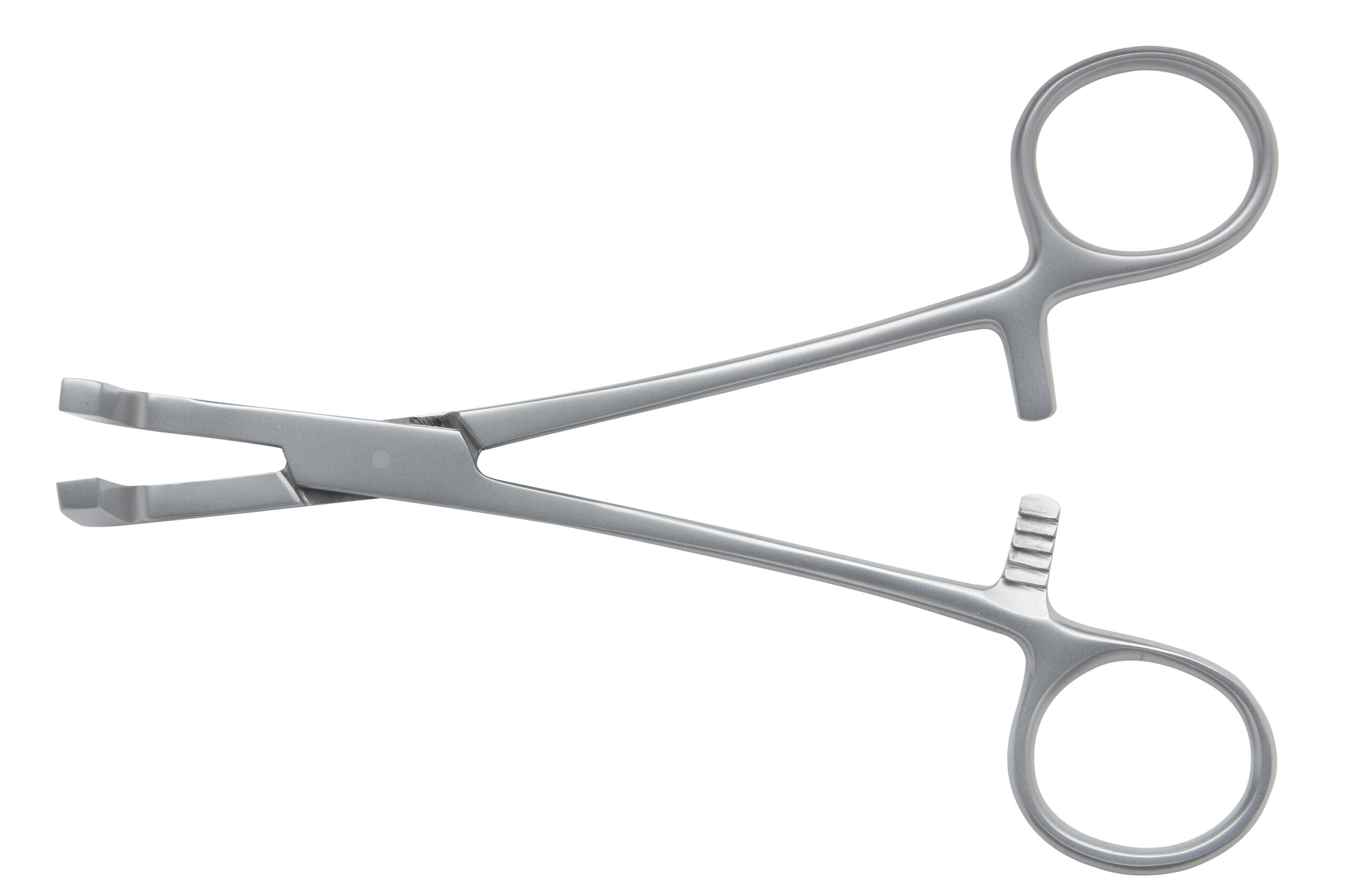 Tubing Clamp Smooth Jaw Angled 160mm - Bolton Surgical