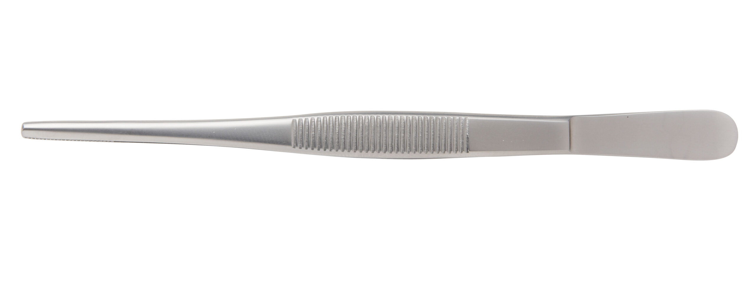 Round Point Dissecting Forceps with Serrated Jaws - Bolton Surgical