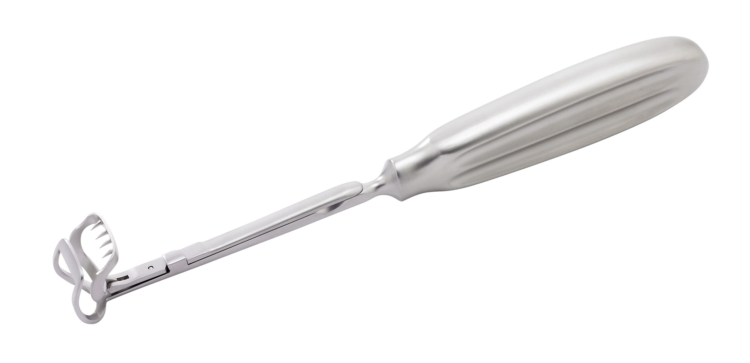 St Clair Thompson Adenoid Curette with Cage Overall Length 215mm - Bolton Surgical
