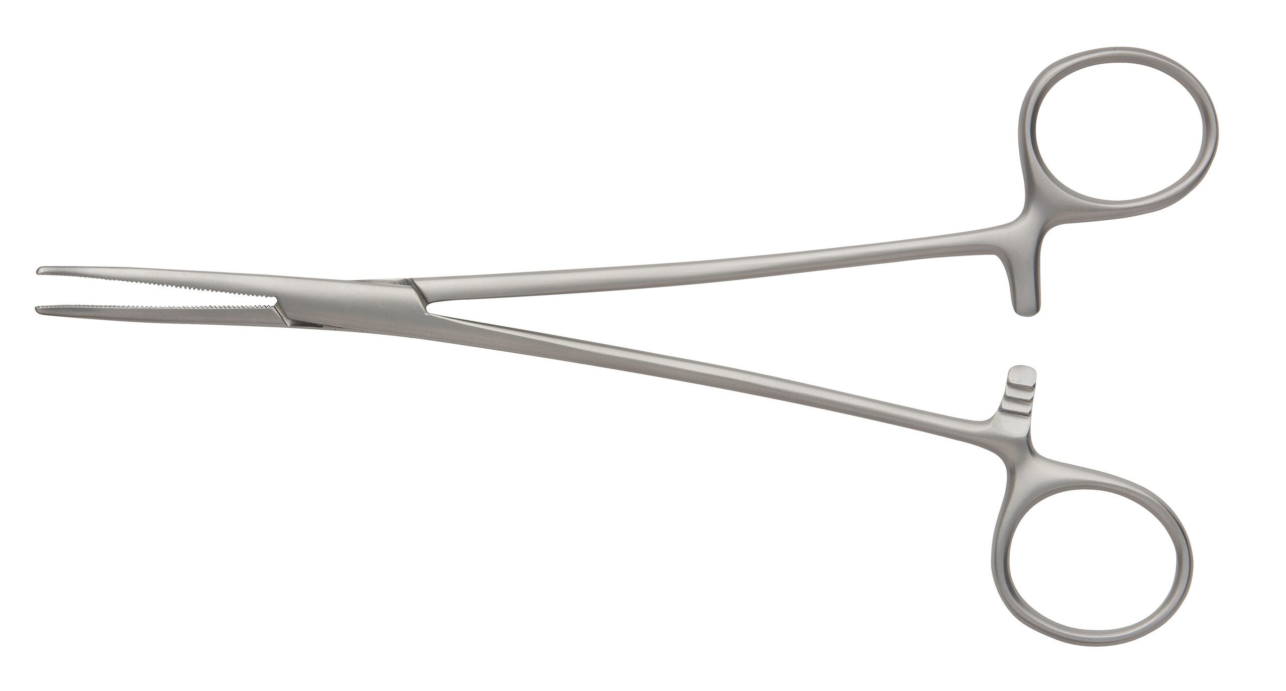 Mercer Tonsil Artery Forceps Curved Fully Serrated 180mm - Bolton Surgical
