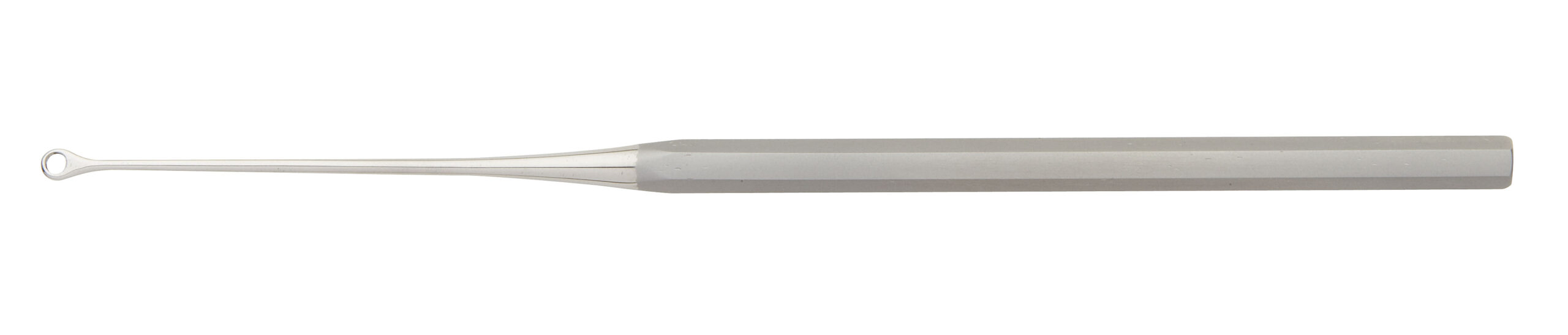 Buck Ear Curette Blunt Overall Length 165mm - Bolton Surgical
