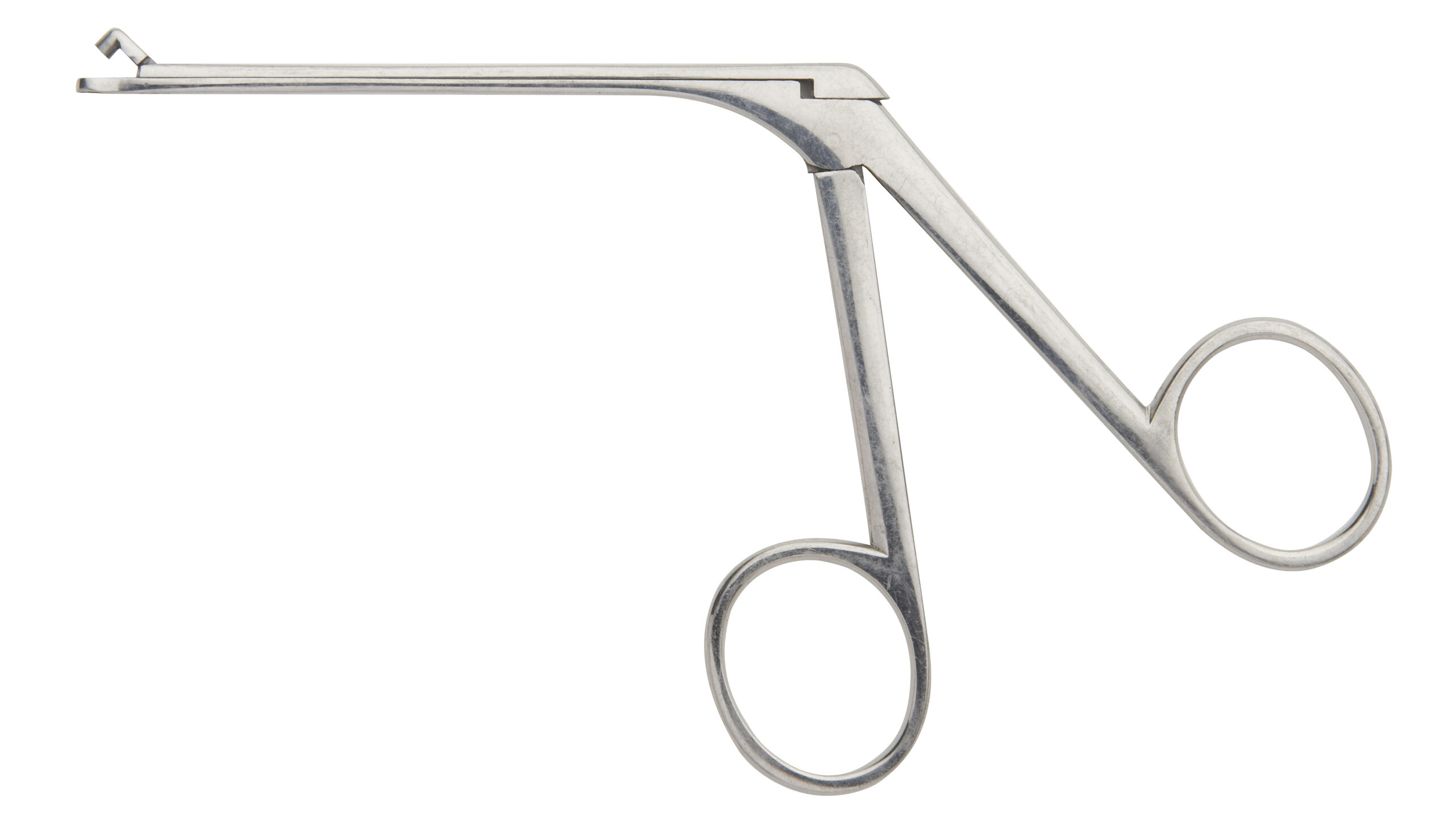 Hartman Forceps Round Cup Satin Finish with 7mm x 1.25mm Jaw 75mm Shoulder to Tip - Bolton Surgical