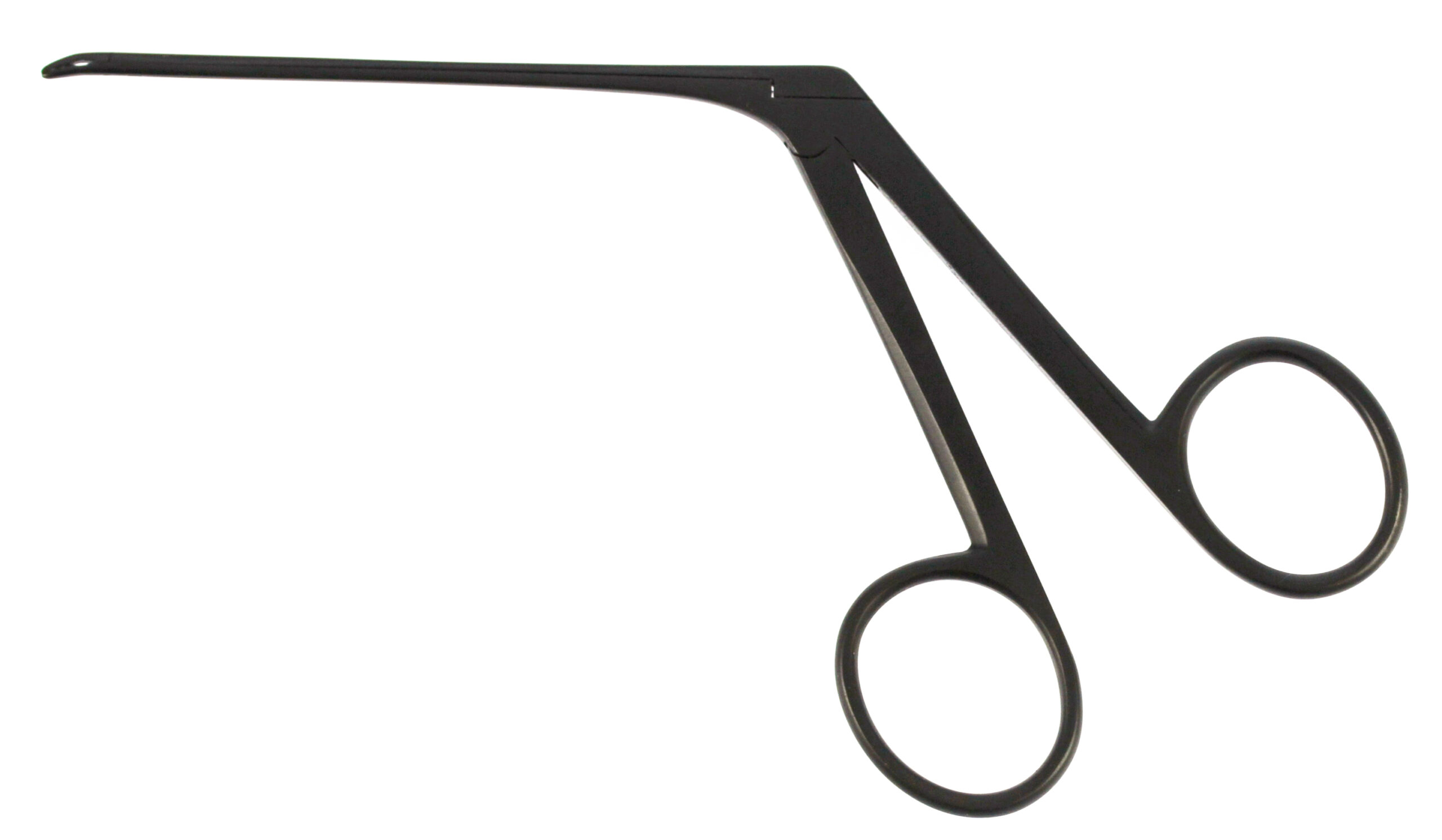 McGee Wire Closing / Crimping Forceps Black Finish Angled Down 80mm - Bolton Surgical