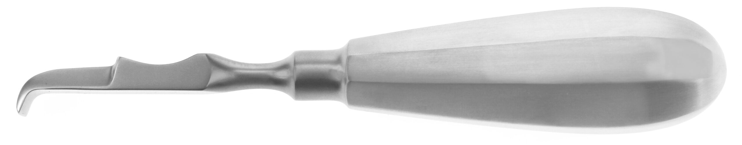 Farabeuf Rougine 12mm Wide Curved Hollow Handle 150mm - Bolton Surgical