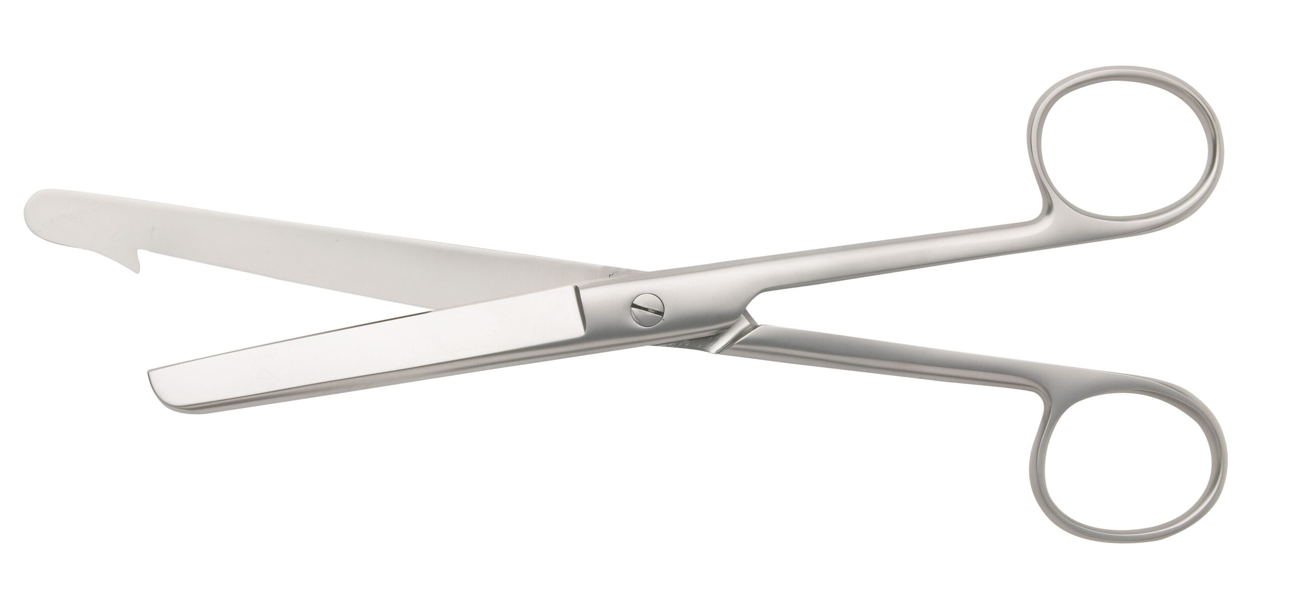 Bowel Scissors Hook Ended Blade 210mm - Bolton Surgical
