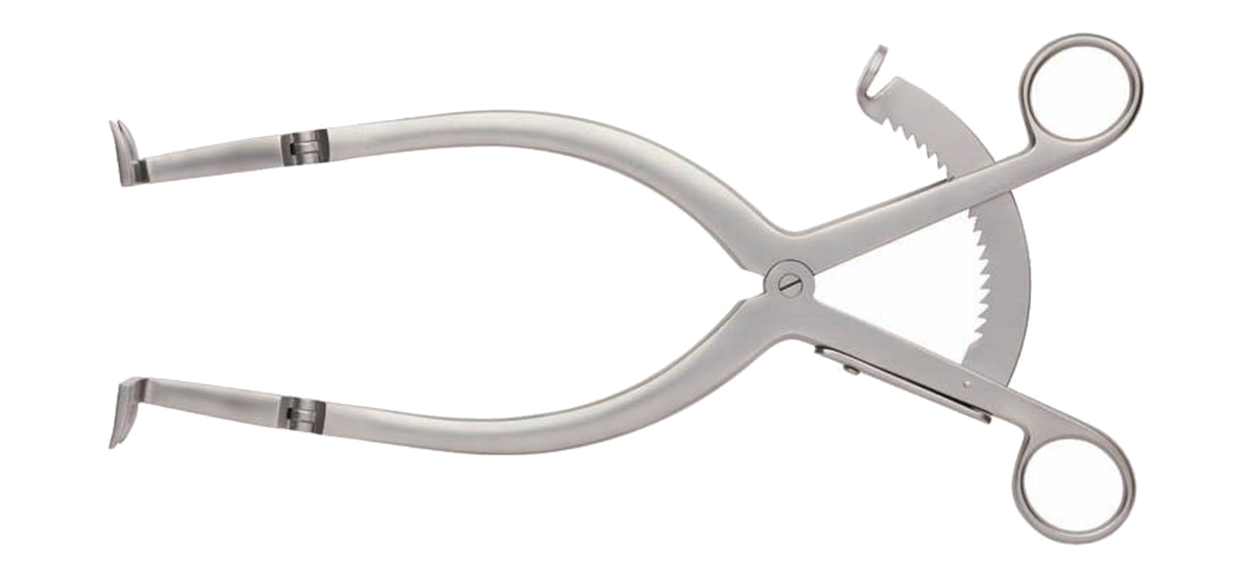 Charnley Horizontal Self Retaining Retractor 18mm Blade Depth (Semi-Sharp) Overall Length 285mm - Bolton Surgical