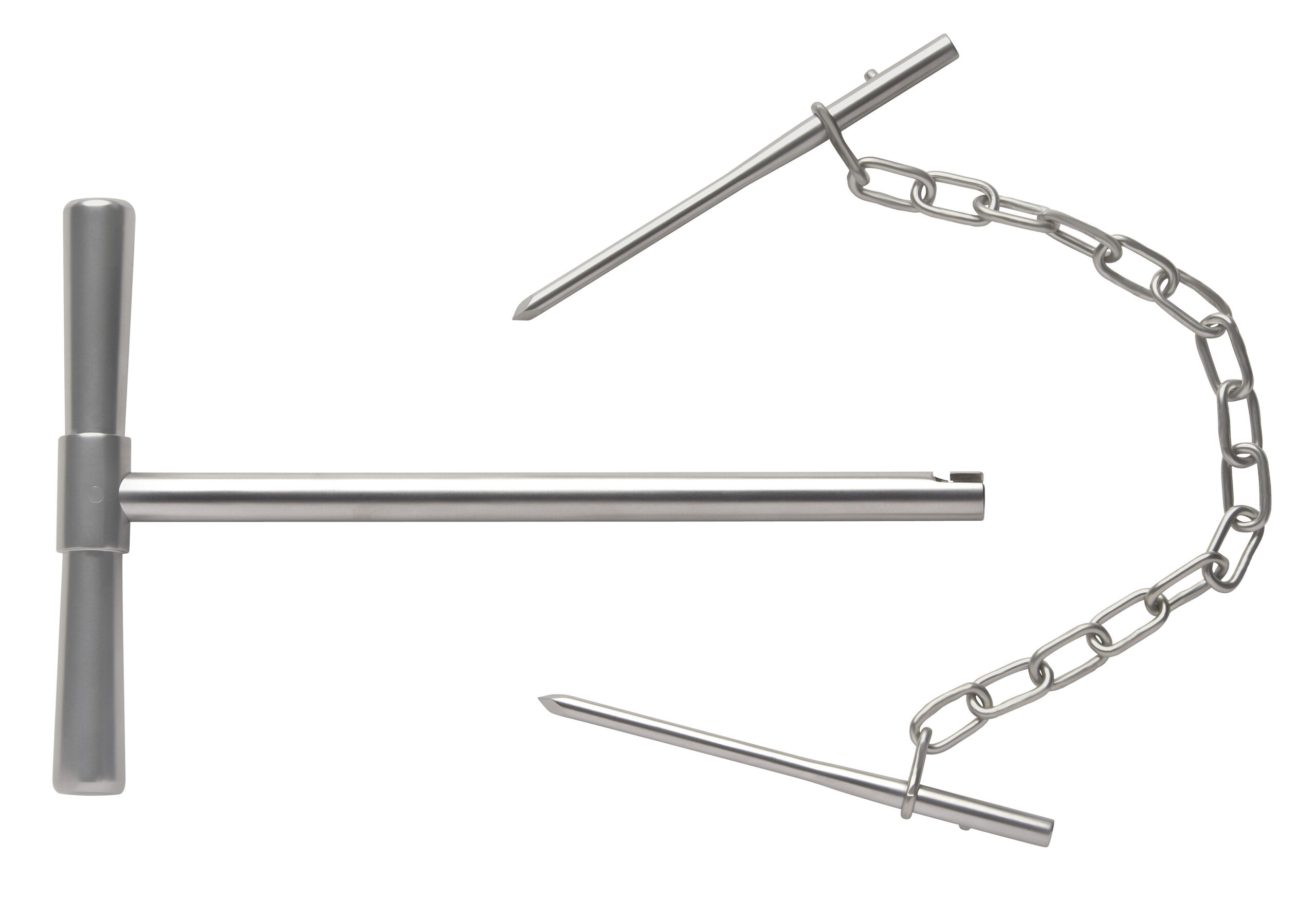 Charnley Pin Introducer with two Pins and Chain - Bolton Surgical