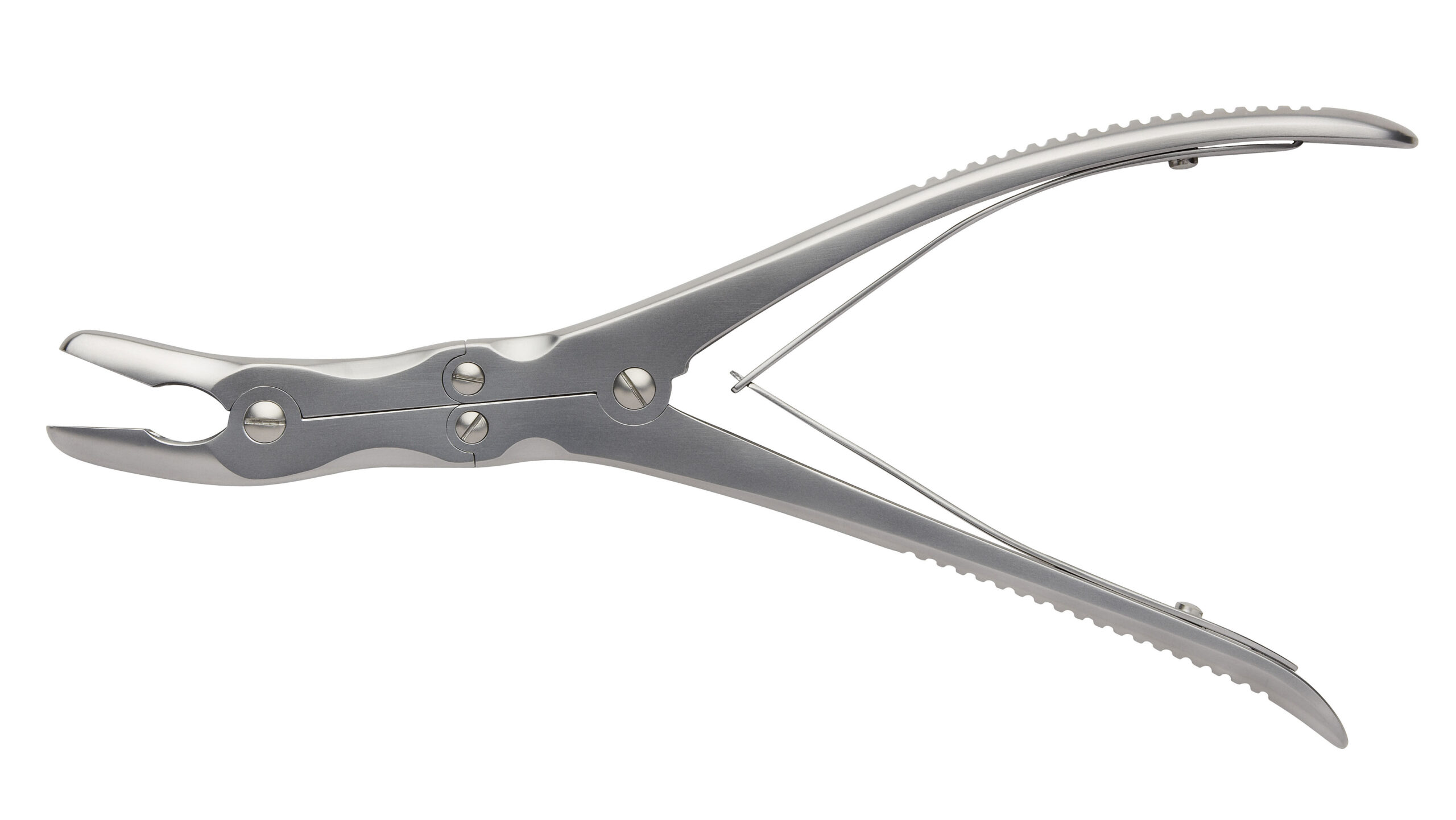 Leksell Bone Rongeur 15 Degree Angled to Side with Compound with Action Overall Length 230mm - Bolton Surgical