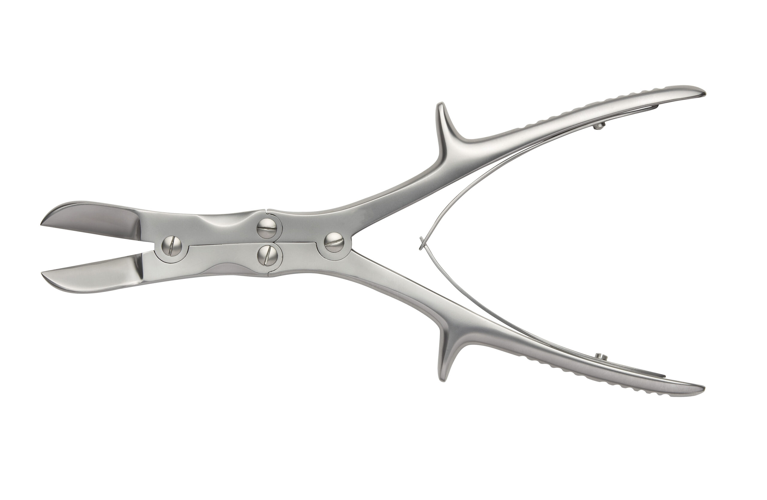 Horsley Bone Cutting Forceps Compound Action Angled Overall Length 255mm - Bolton Surgical