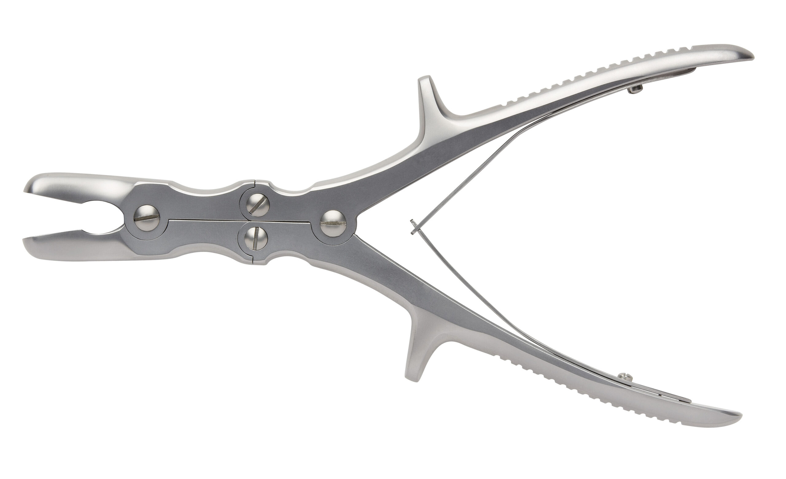 Van Harve Bone Rongeur Compound Action Curved with 10mm Bite Overall Length 230mm - Bolton Surgical