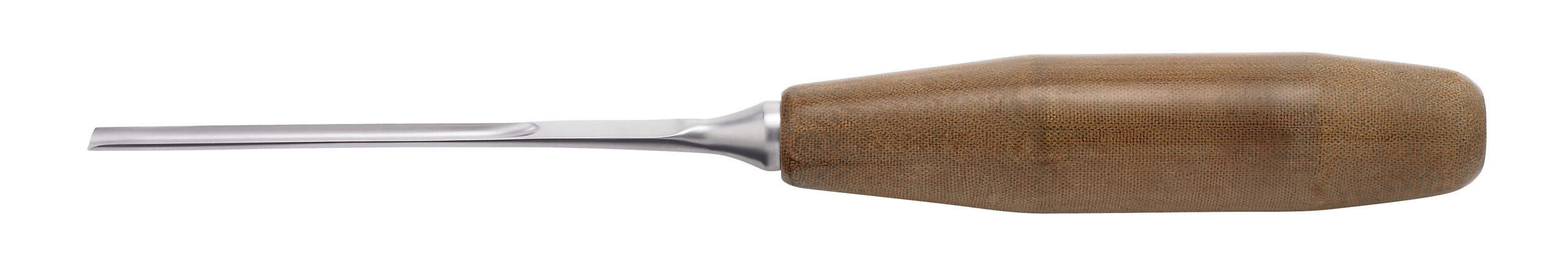 Capener Gouge Straight with Tufnol Handle Overall Length 280mm - Bolton Surgical