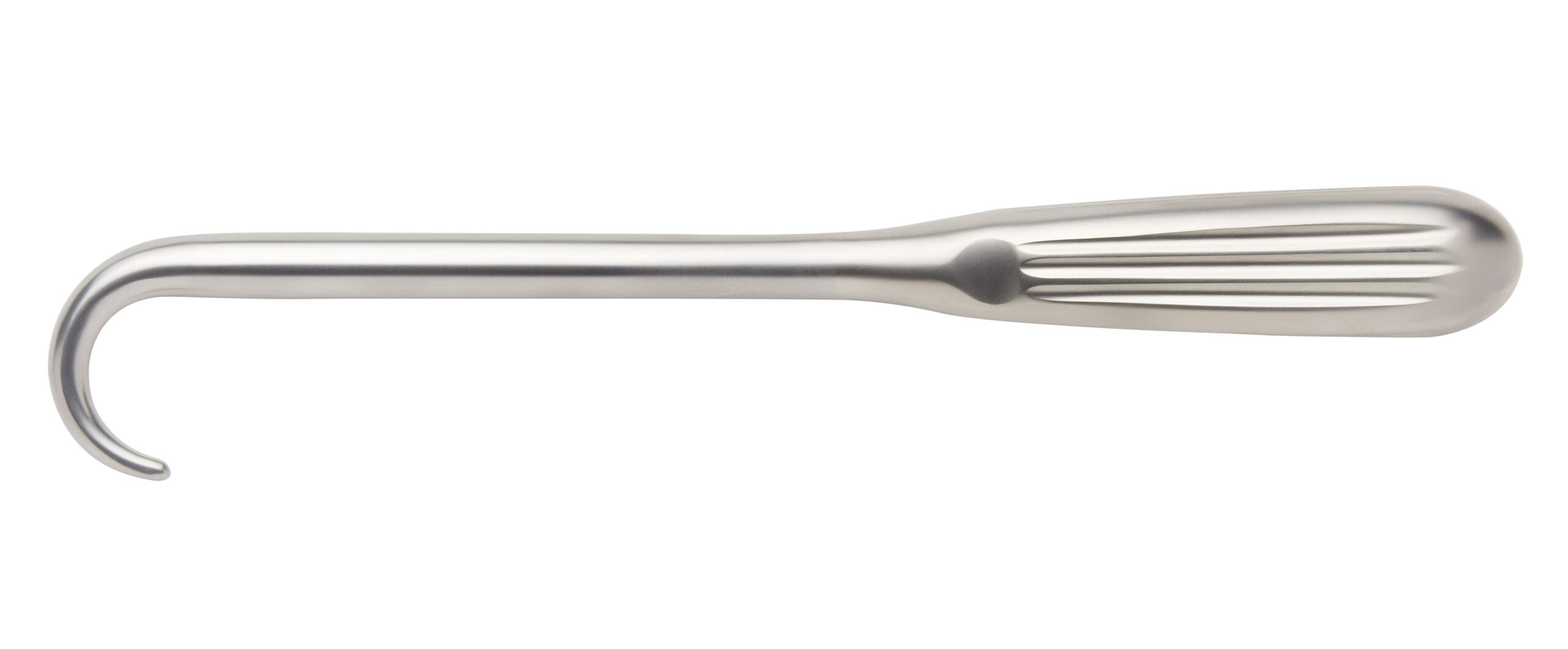 Kocher Bone Hook Blunt with Hollow Handle Overall Length 200mm - Bolton Surgical