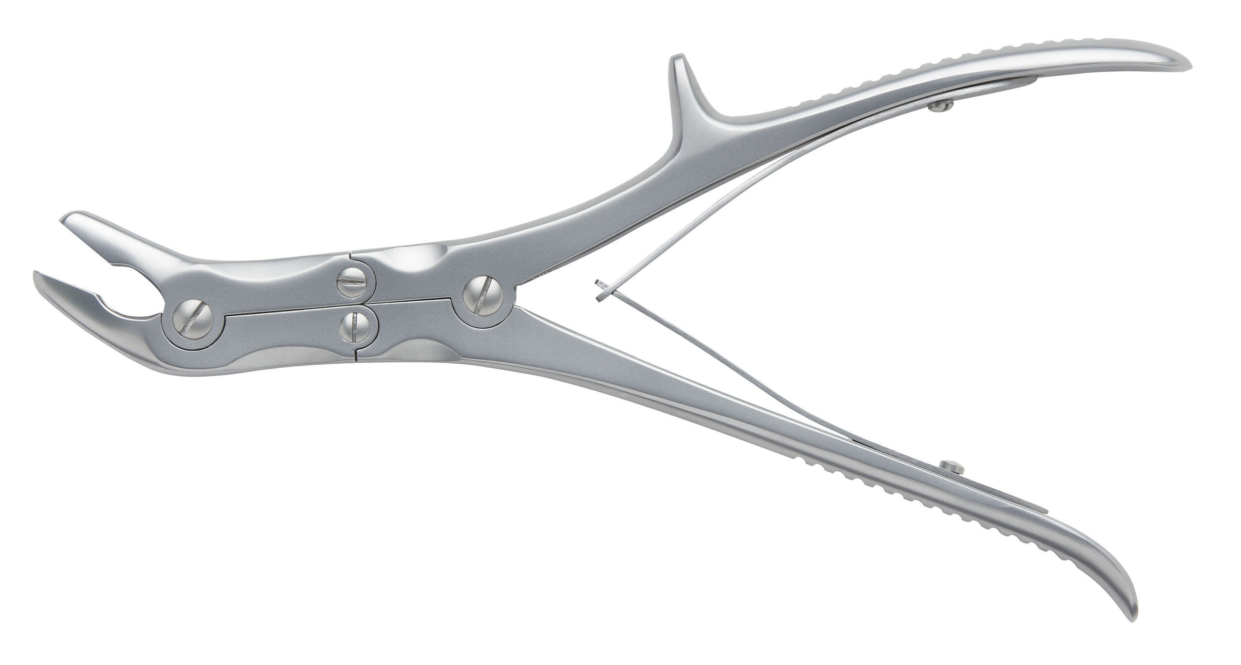 Olivercrona Rongeur 30 Degree Angled to Side with 5mm Bite Overall Length 230mm - Bolton Surgical