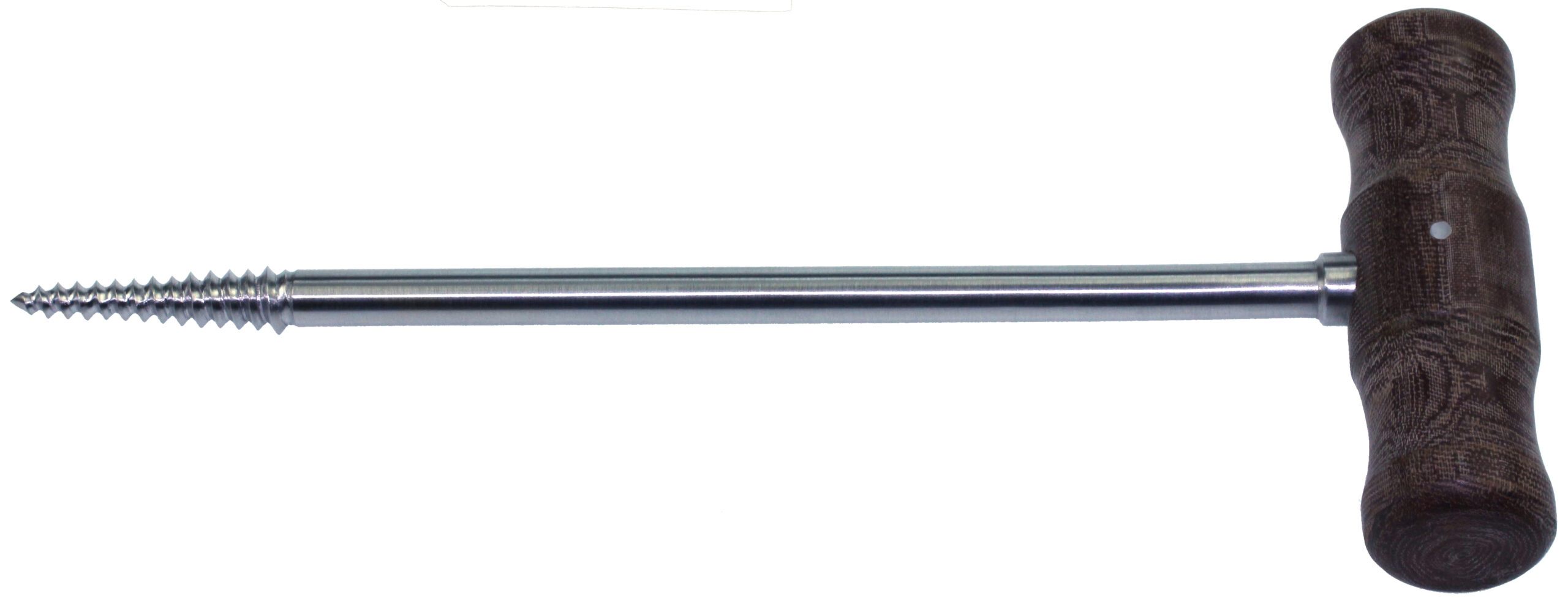 Femoral Head Extractor Self Tapping with Tufnol T Handle Overall Length 260mm - Bolton Surgical