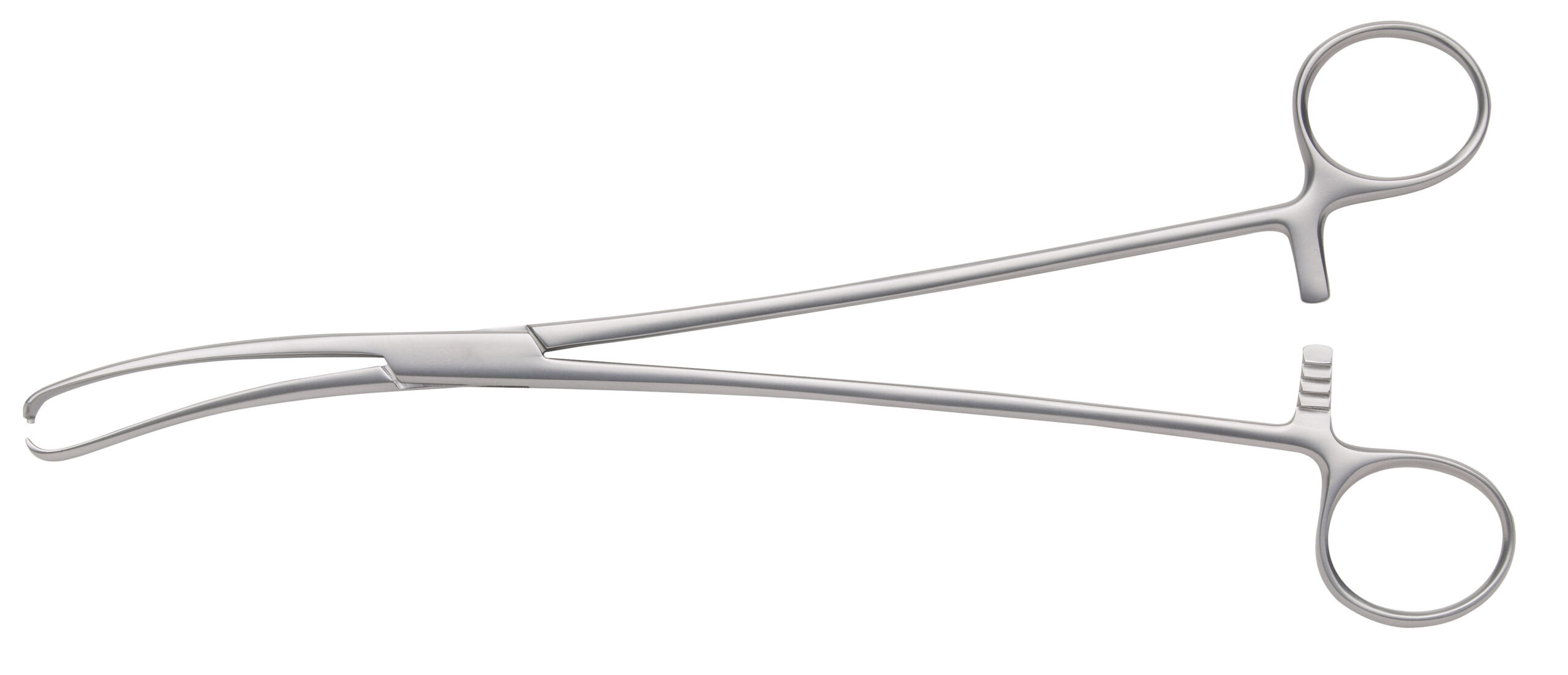 Lewer Vulsellum Forceps 2:2 Teeth Overall Length 230mm - Bolton Surgical