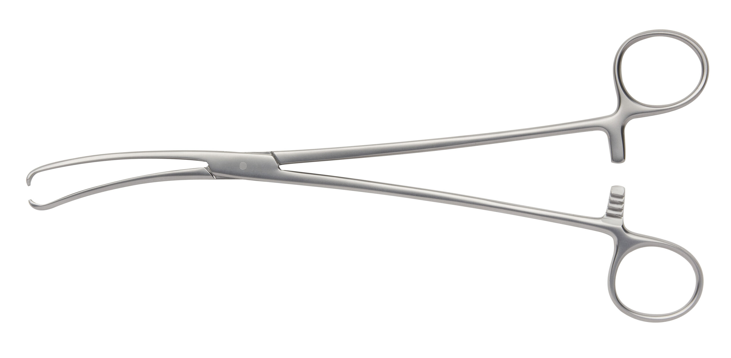 Teale Vulsellum Forceps Curved 3:4 Teeth 230mm - Bolton Surgical