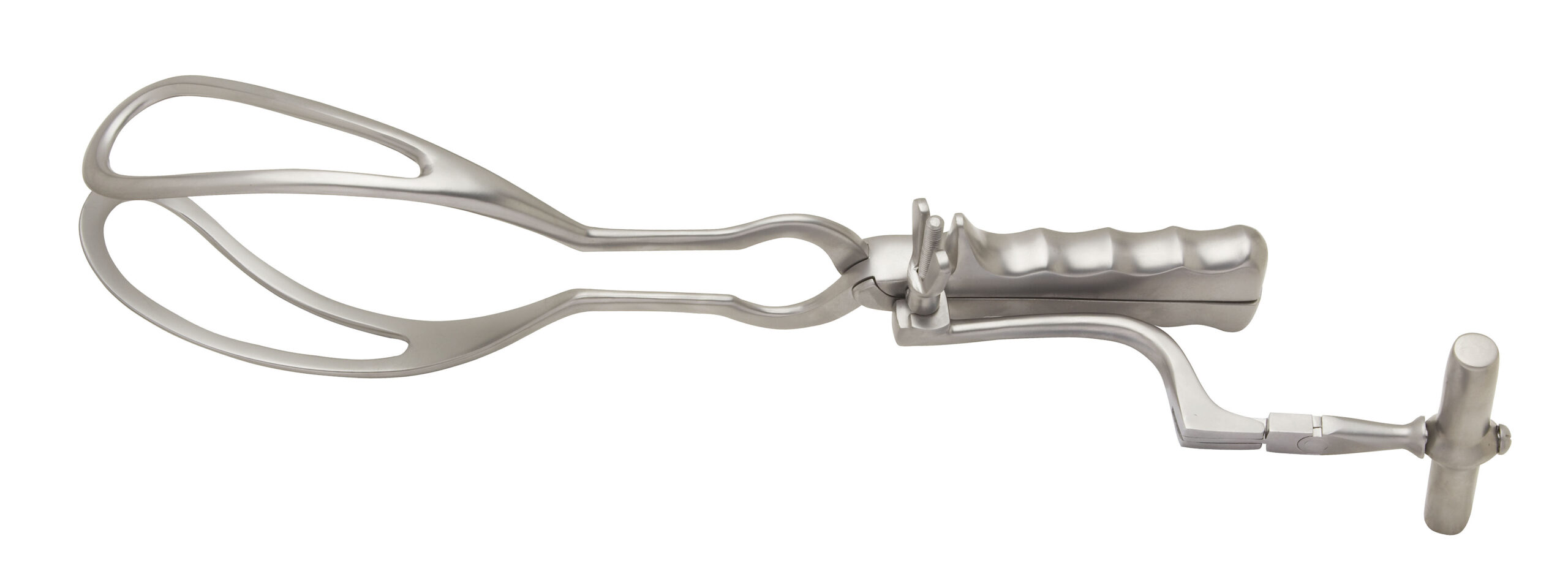 Neville Barnes Obstetric Forceps with Simpson Handle Overall Length 400mm - Bolton Surgical