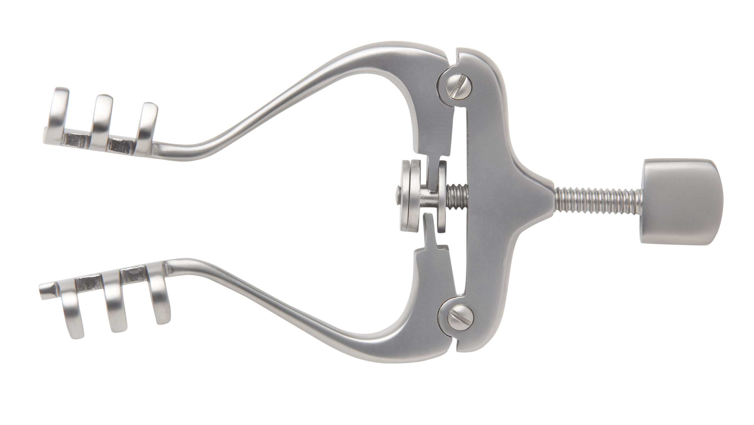 Jansen Self Retaining Retractor 3:3 Blunt Teeth Overall Length 105mm - Bolton Surgical